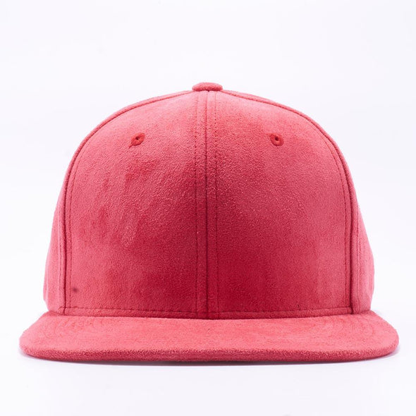 Pit Bull Suede Snapback Hats Wholesale [Red]