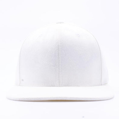 Pit Bull Suede Snapback Hats Wholesale [White]