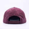 Pit Bull Suede Snapback Hats Wholesale [Wine]