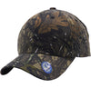 PB128C Pit Bull  Hook And Loop Backstrap With Camo Curved Caps [T.Camo]