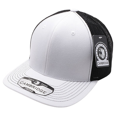White/Black Pitbull Cambridge Trucker Hat