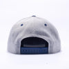 Pit Bull Wool Blend Snapback Hats Wholesale [Heather/navy]