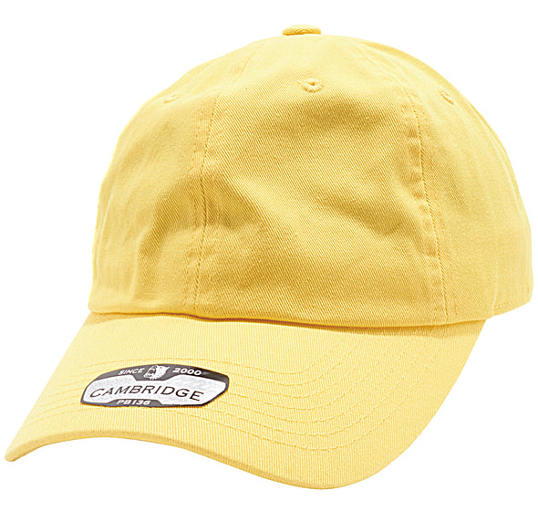 PB136 Pit Bull Cotton Twill Dad Hat  [Yellow]