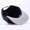 Pit Bull Cubic Leather Snapback Hats Wholesale [Black/gold]