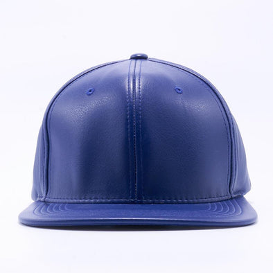 Pit Bull Leather Snapback Hats Wholesale [Royal]