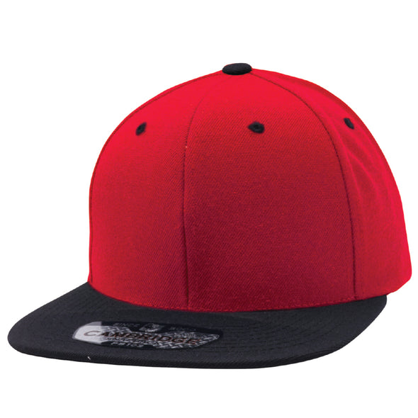 PB103 Pit Bull Wool Blend Snapback Hats Wholesale [Red/Black]