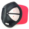 PB237 Pit Bull Cambridge Micro Mesh Back Trucker Hat [Red/Black]